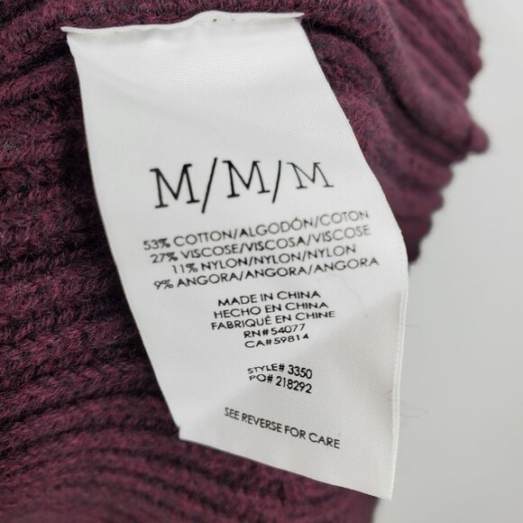 Cabi Regal Mulberry Long Sleeved Draped Duster Cardigan Sweater Medium Lagenlook - Picture 8 of 10